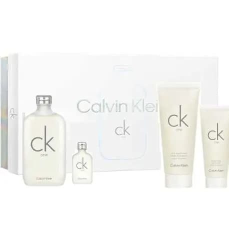 Ck One Calvin Klein (Estuche) EDT 200 ML + 200 ML Crema + 100 ML S G + 15 ML (U)