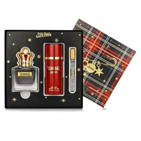 (Estuche) Scandal EDT 100 ML + 10 ML + Deo 150 ML Jean Paul Gaultier (H)