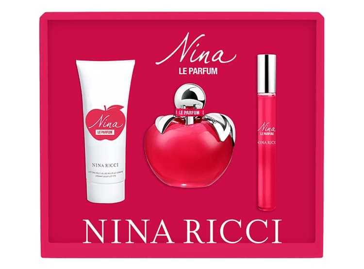 Nina Ricci (Estuche) Nina Le Parfum 80 ML + 10 ML + 75 ML (M)