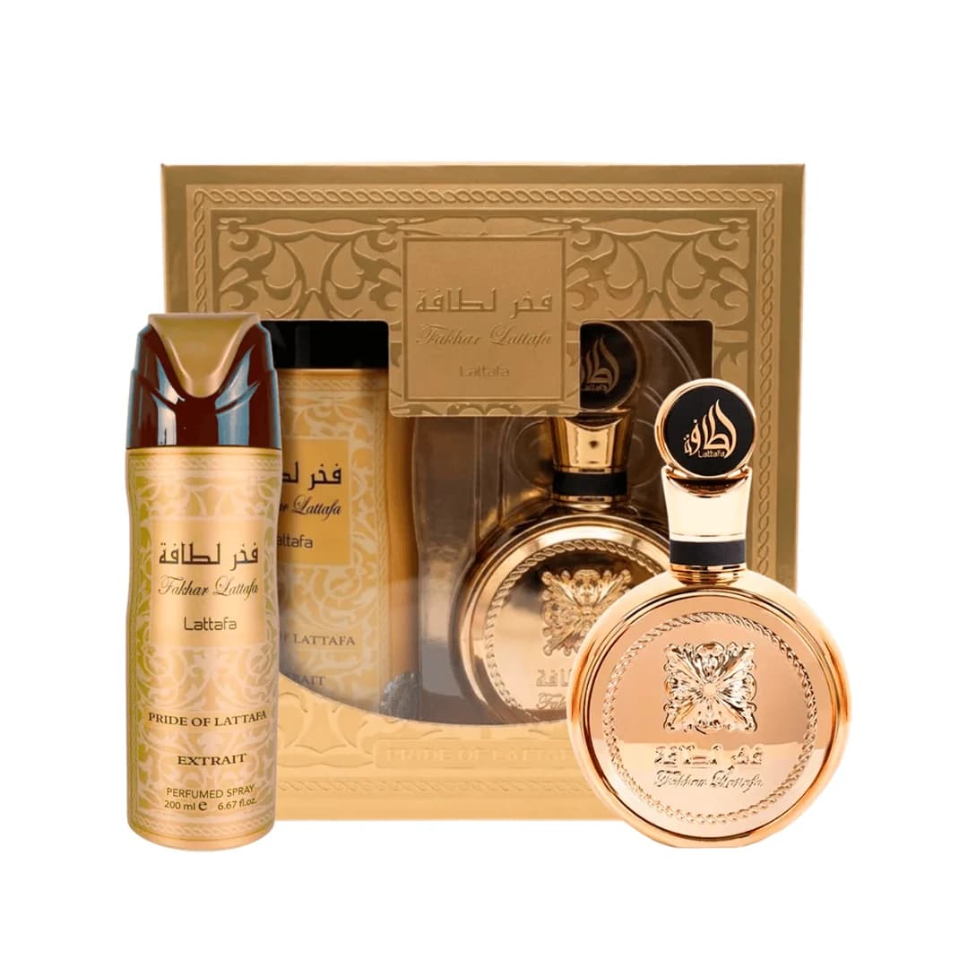 Fakhar Lattafa EDP Estuche 100 ML + SPRAY 200 ML