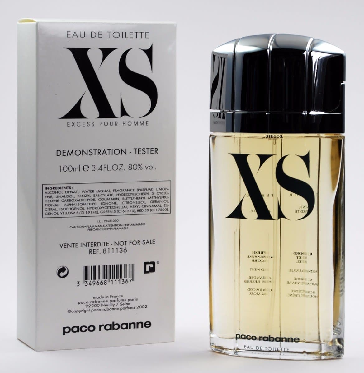 Xs Excess P.antigua Paco Rabanne (Tester) EDT 100 ML (H)