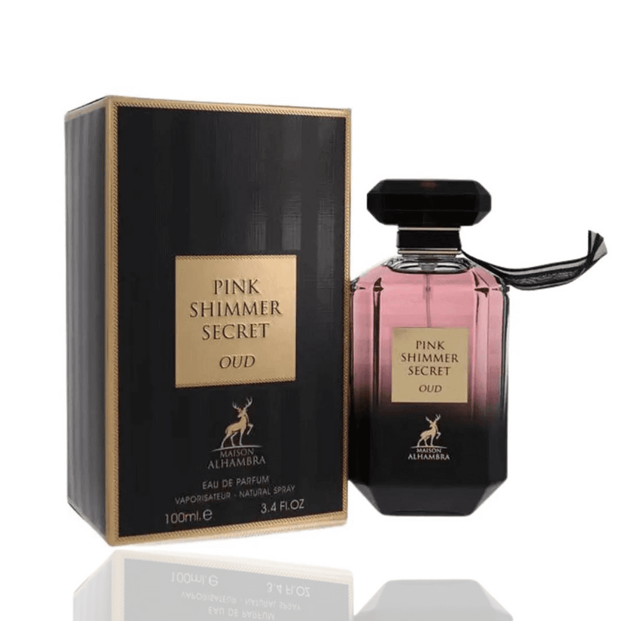 Pink Shimmer Secret Oud Maison Alhambra EDP 100 ML (M)