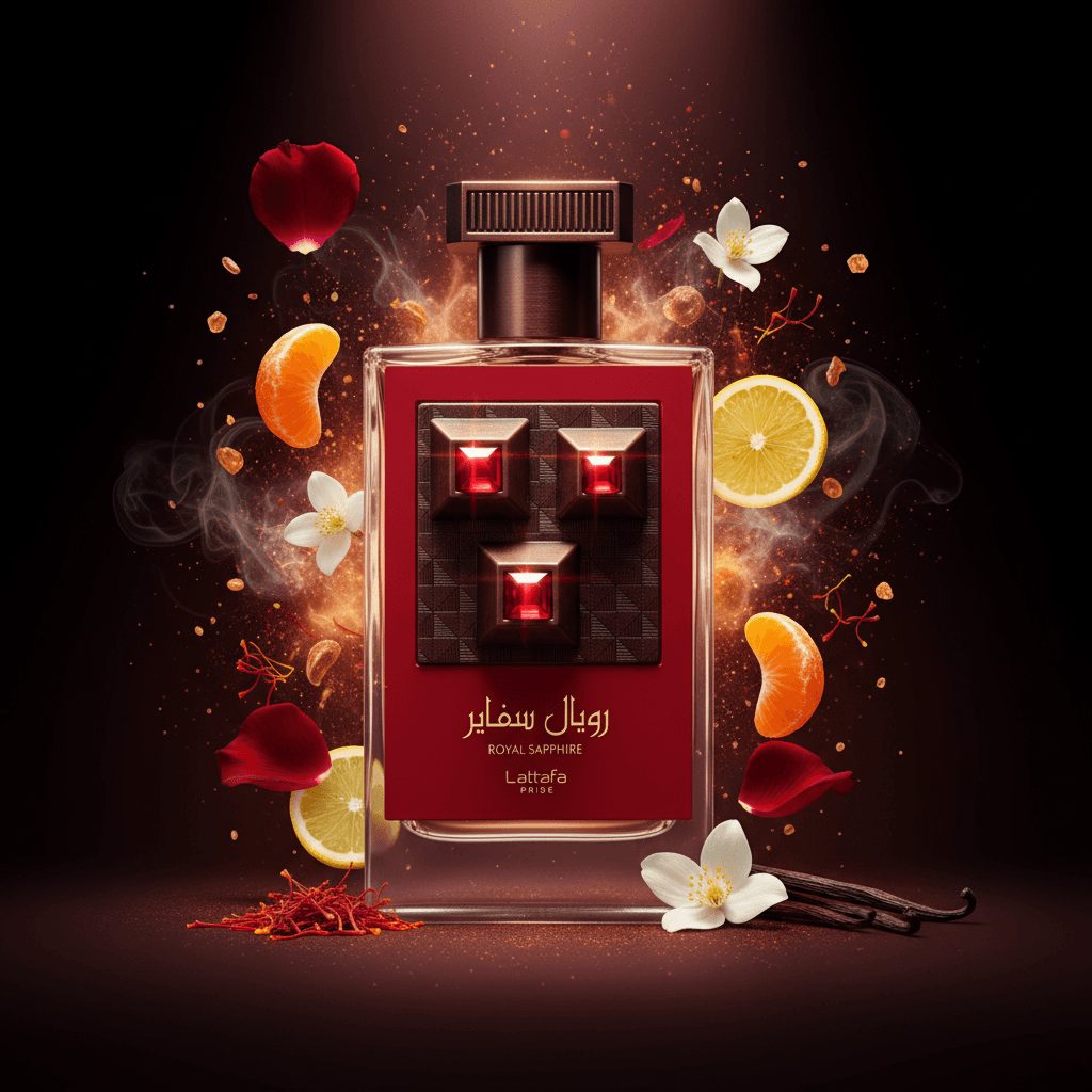 Pride Royal Sapphire Perfume Lattafa 100 ML (U) 2