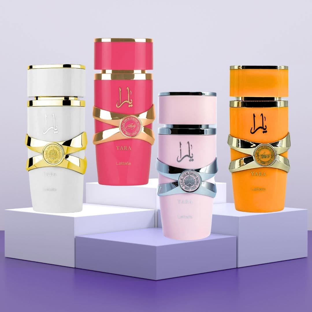 (ESTUCHE) YARA CANDY + YARA TOUS + YARA MOI + YARA EDP 5 2