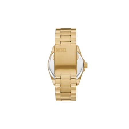 Reloj Diesel MS9 de acero inoxidable en tono dorado con pulsera de 44 mm 3