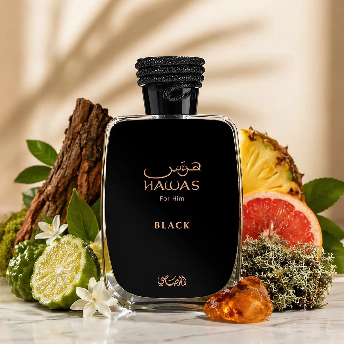 Hawas Black Rasasi EDP 100 ML (H) 3