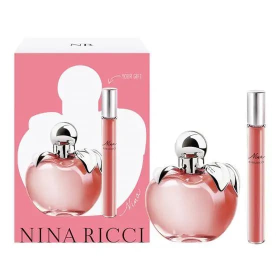 Nina Set (Estuche) 50 ML + 10 ML Nina Ricci EDT (M)