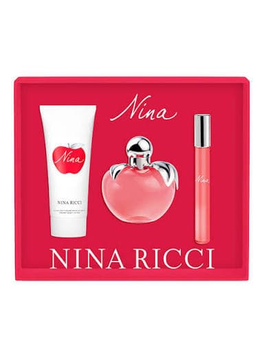 Nina Le Parfum Nina Ricci (Estuche) 80 ML + 10 ML + Body Lotion (M)