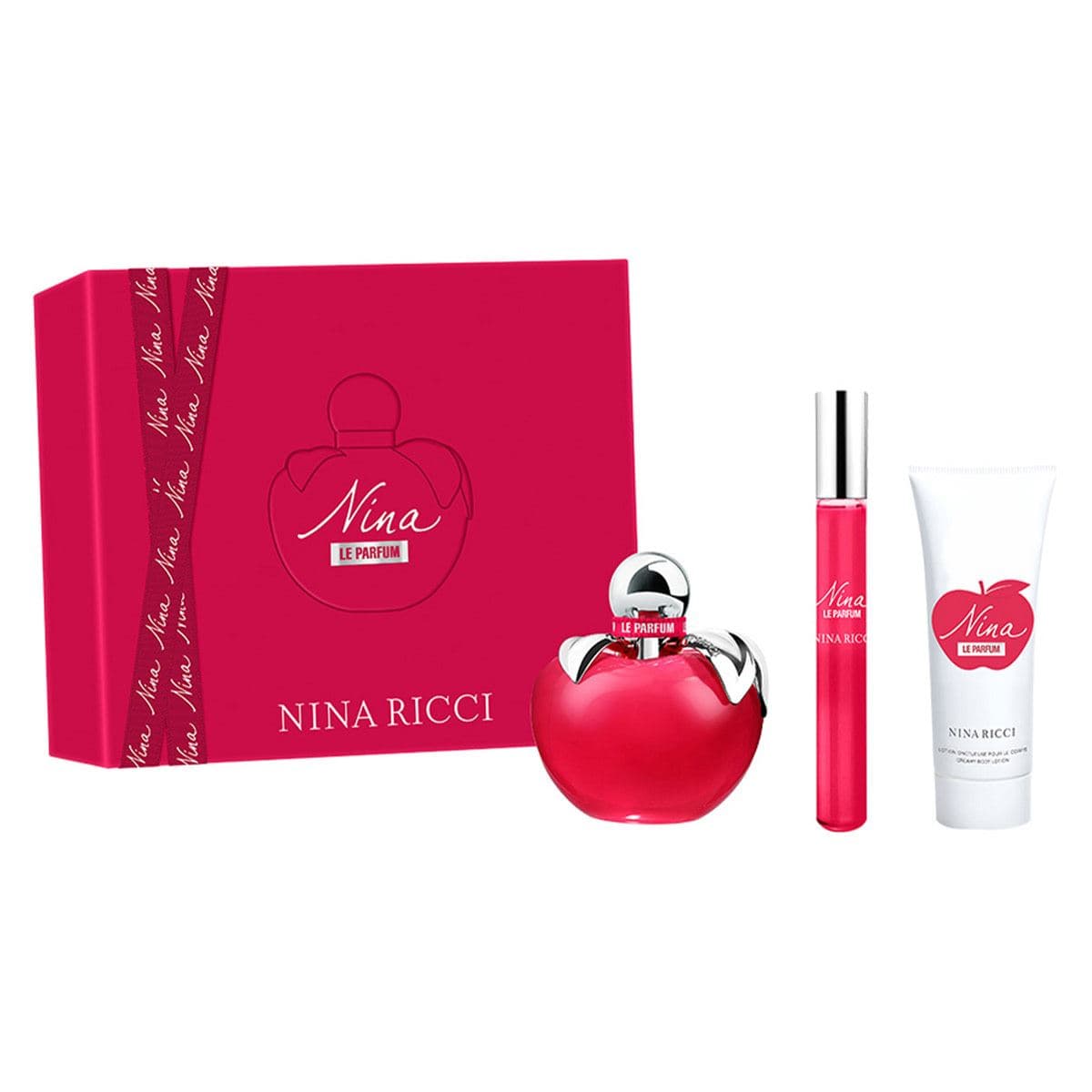 Nina Le Parfum Nina Ricci (Estuche) 80 ML + 10 ML + Body Lotion (M) 4
