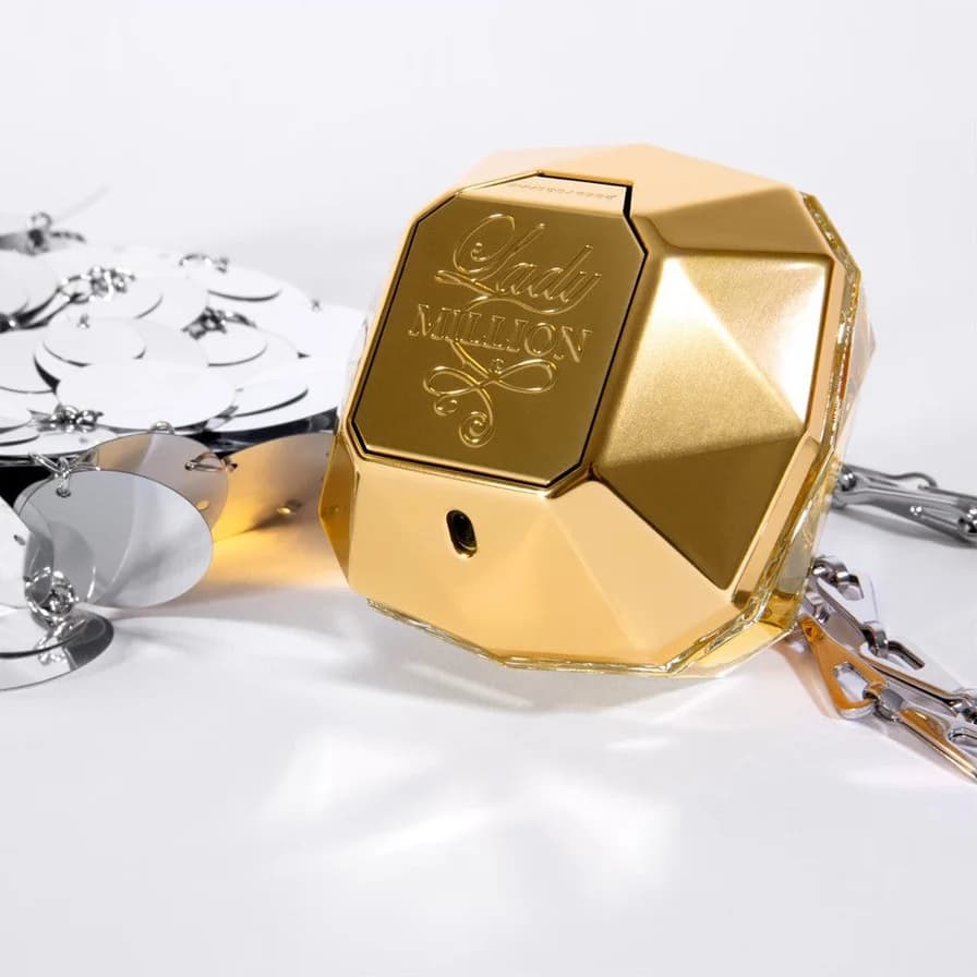 (Estuche) Lady Million EDP 80 ML + 100 ML + Mini 10 ML Paco Rabanne (M) 3