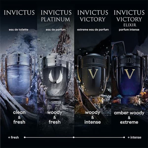 Invictus Paco Rabanne (Estuche) EDT 50 ML + 10 ML + Desodorante 150 ML (H) 3