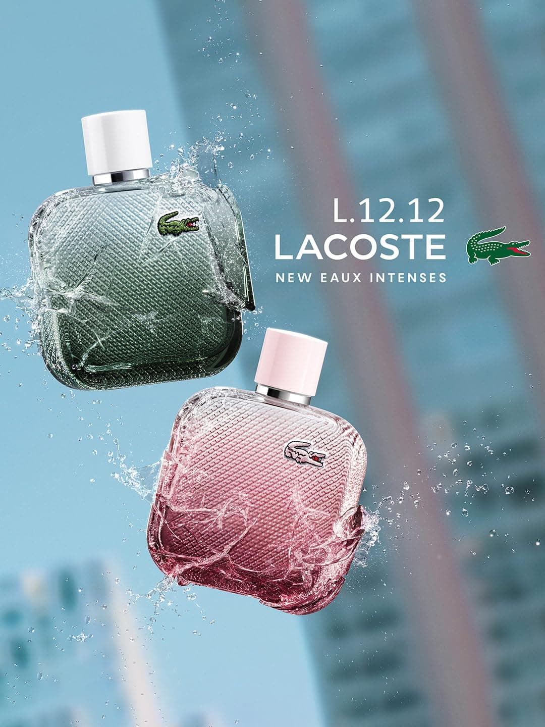 L.12.12 Rose Eau Intense Lacoste EDT 100 ML (M) 3