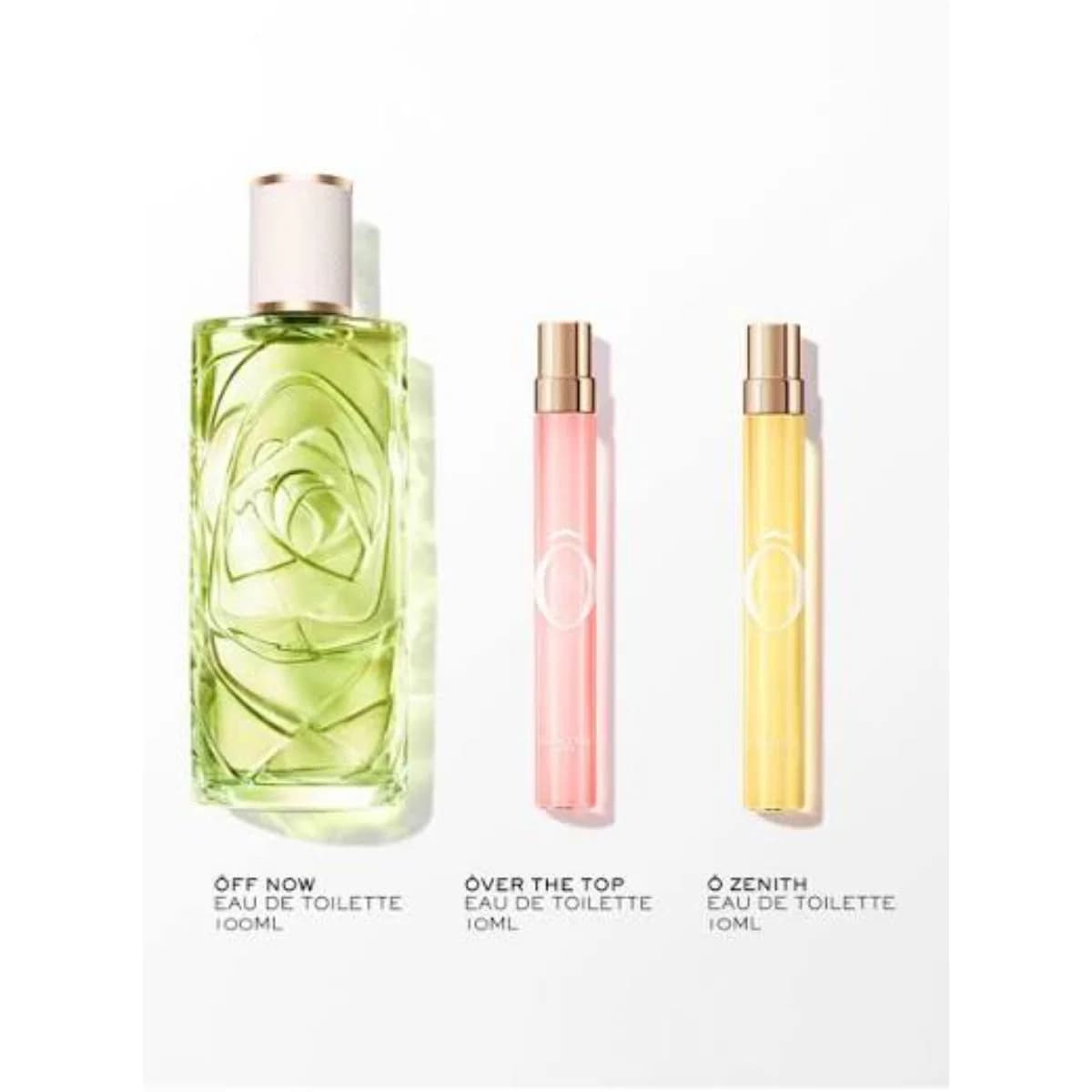 Off Now 100 ML+ozenith 10 ML+over Top 10 ML Lancome EDT 4