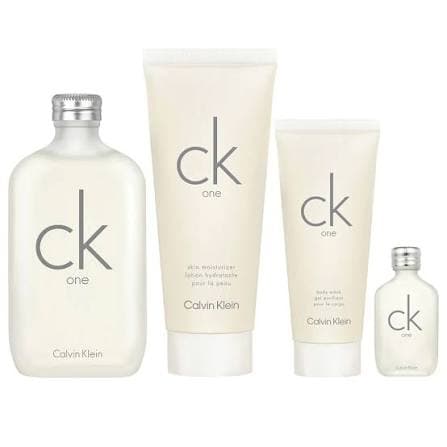 Ck One Calvin Klein (Estuche) EDT 200 ML + 200 ML Crema + 100 ML S G + 15 ML (U) 2