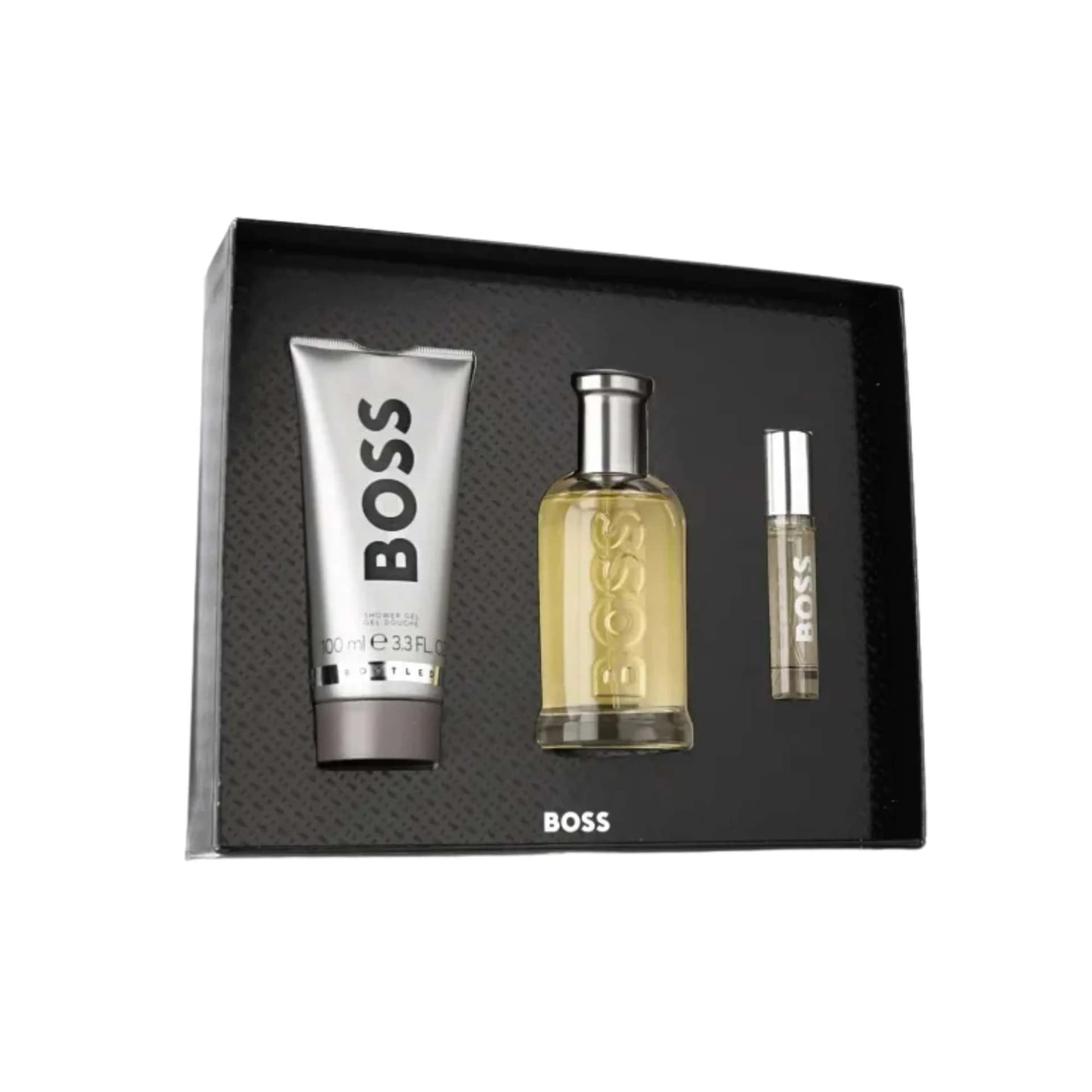 Bottled Set (Estuche) 100 ML + 10 ML + Gel Ducha 100 ML Hugo Boss EDT (H) 3