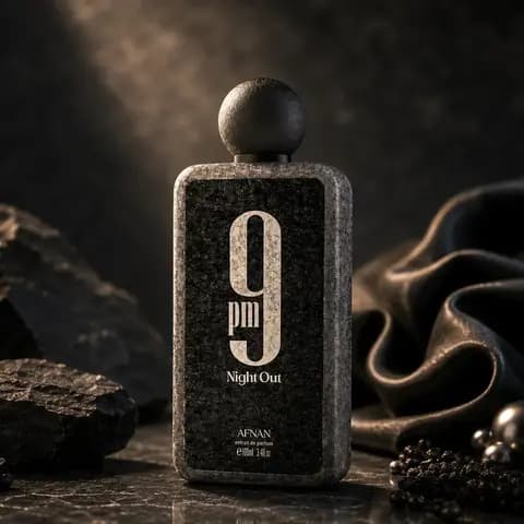 Afnan Unisex 9 PM Night Out Extrait de ParfuM 2