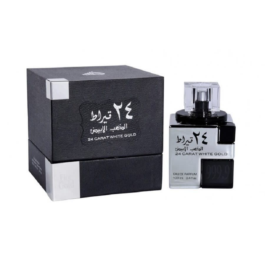 24 Carat White Gold Lattafa EDP 100 ML (U)