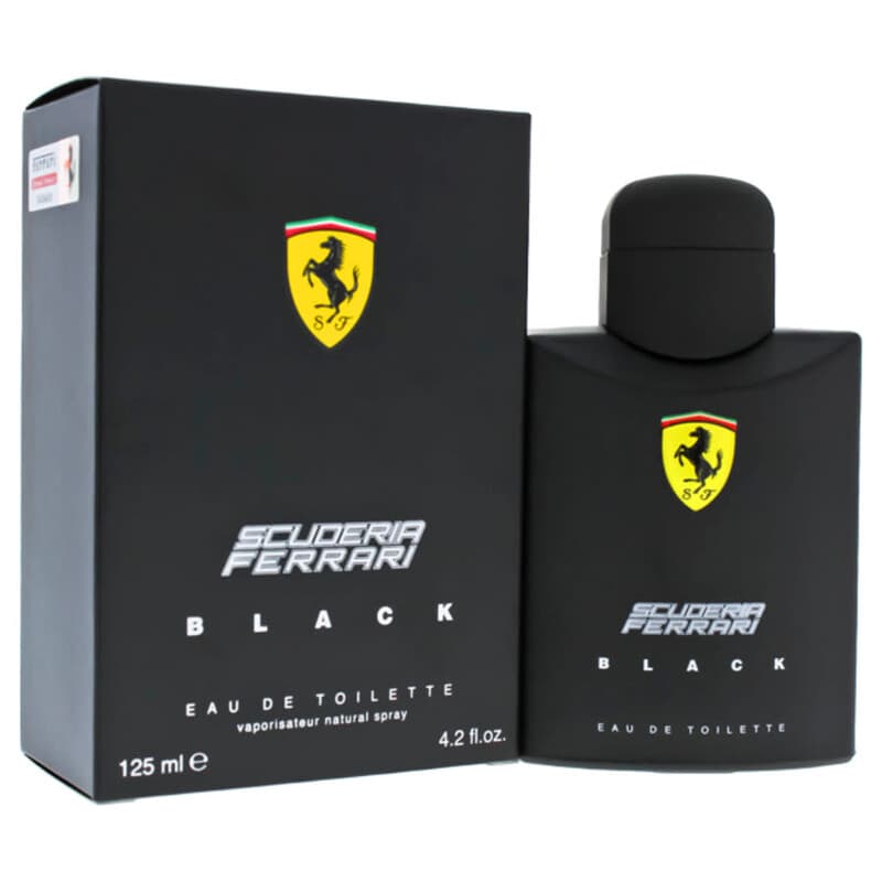 Black Scuderia Ferrari EDT 125 ML (H)