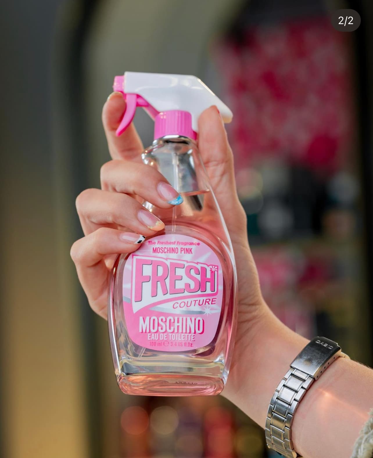 Fresh Couture Pink Moschino EDT 100 ML (M) 3