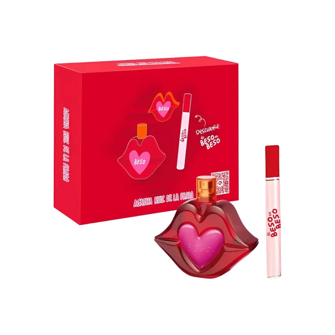 Beso Agatha Ruiz (Estuche) EDT 100 ML + 10 ML (M)