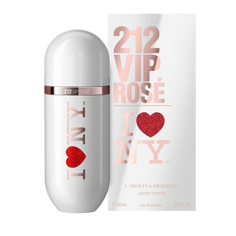 212 Vip Rose I Love Ny Carolina Herrera EDP 80 ML (M)