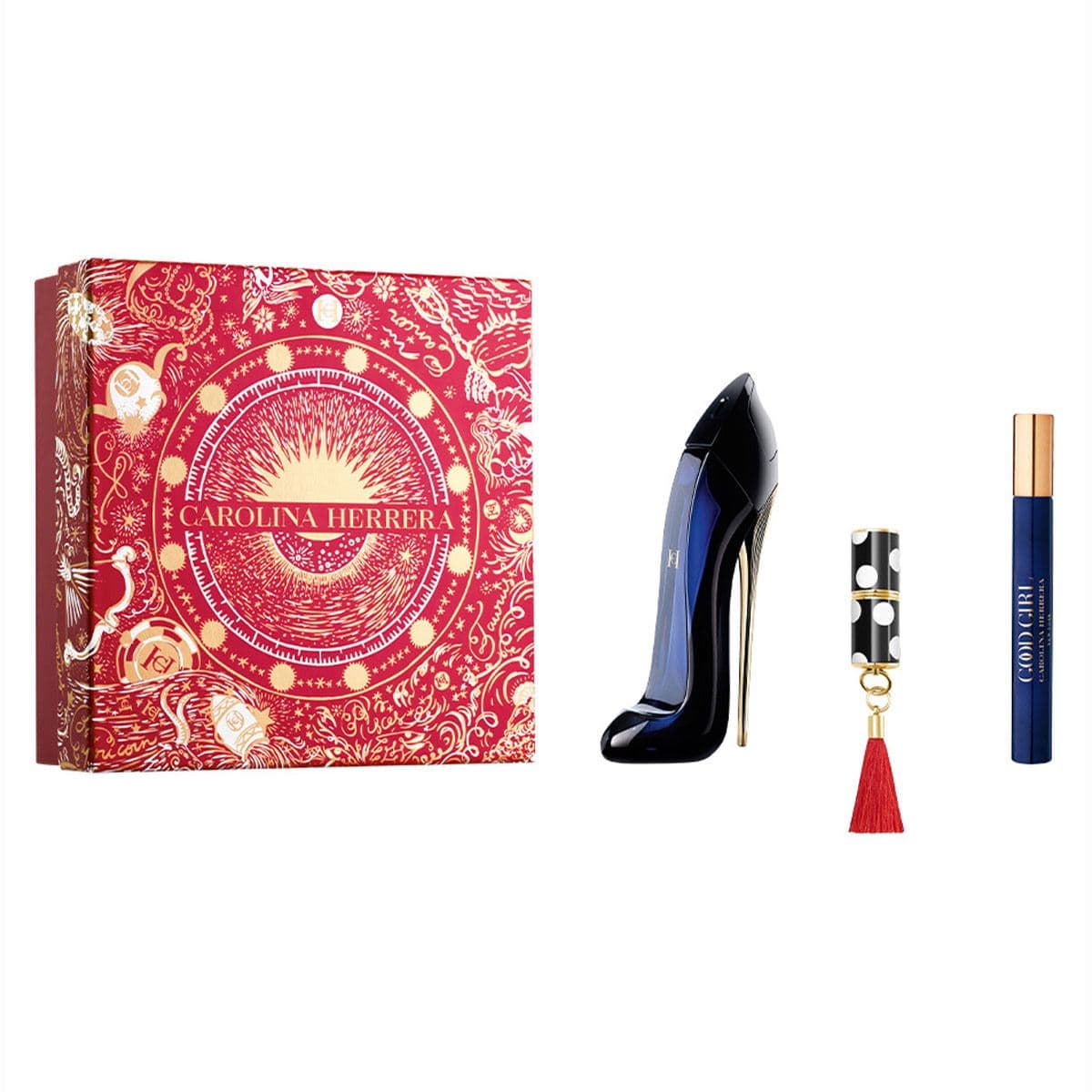 Good Girl Carolina Herrera (Estuche) 3 Piezas EDP 80 ML + Labial + 10 ML (M)