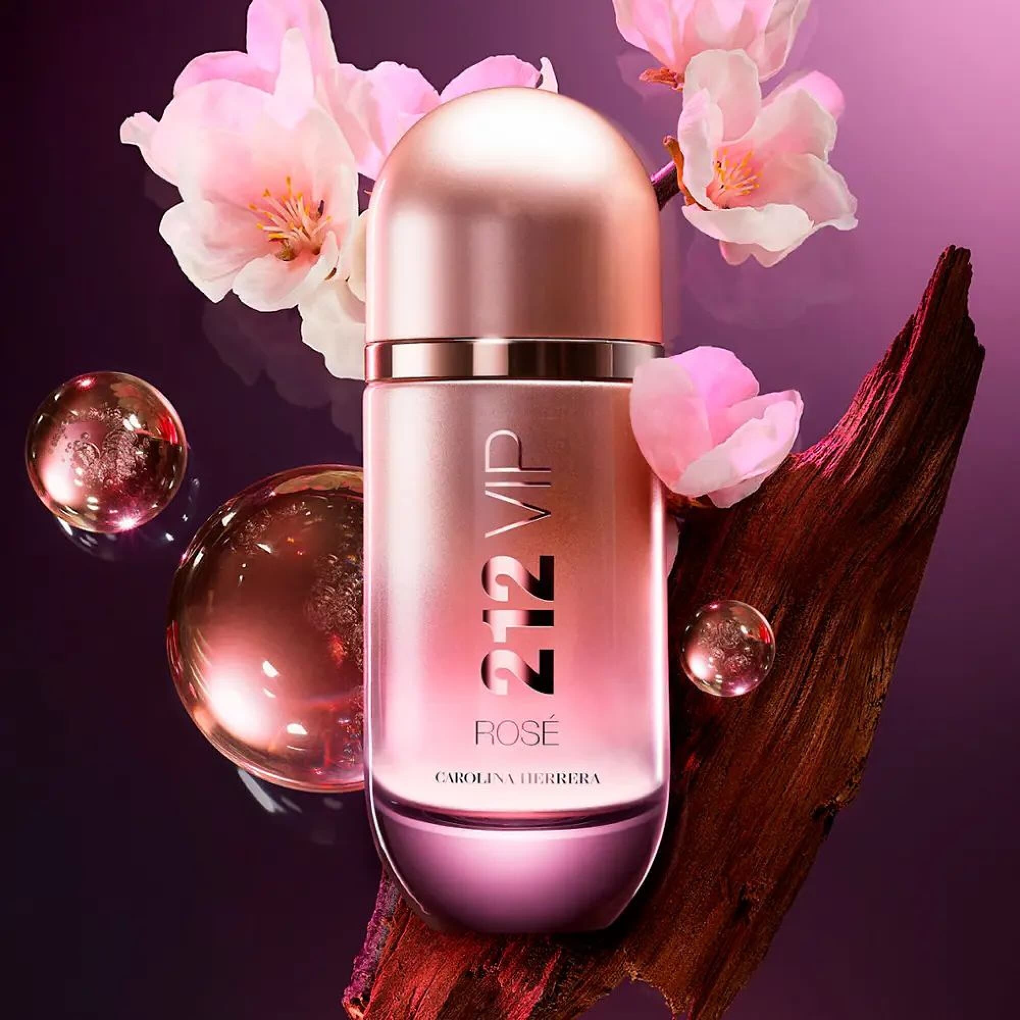 212 Vip Rosé Carolina Herrera EDP 80 ML (M) 2