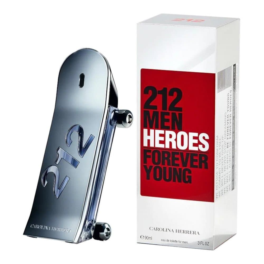 212 Heroes Forever Young Carolina Herrera EDT 90 ML (H)