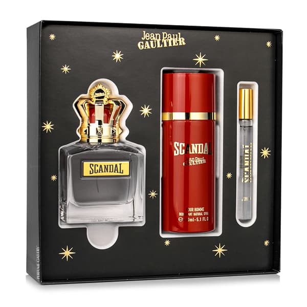 (Estuche) Scandal EDT 100 ML + 10 ML + Deo 150 ML Jean Paul Gaultier (H) 2