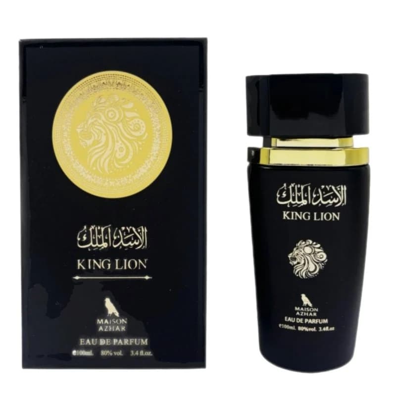 King Lion Black Maison Azhar EDP 100 ML (H)