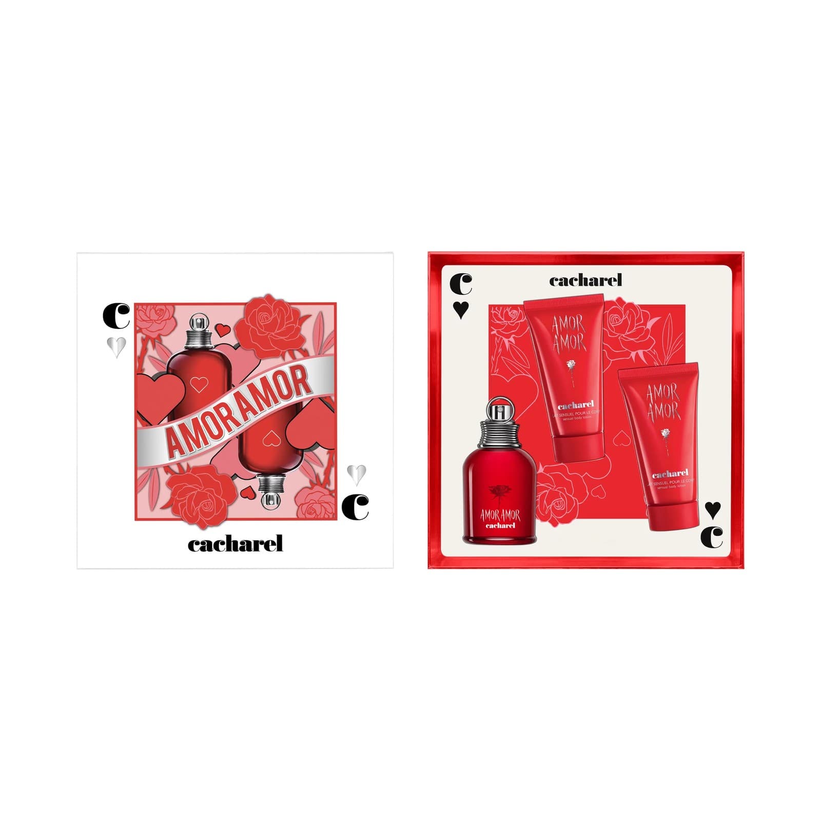 Amor Amor Cacharel (Estuche) EDT 50 ML + 2 X 50 ML Body Lotion (M)
