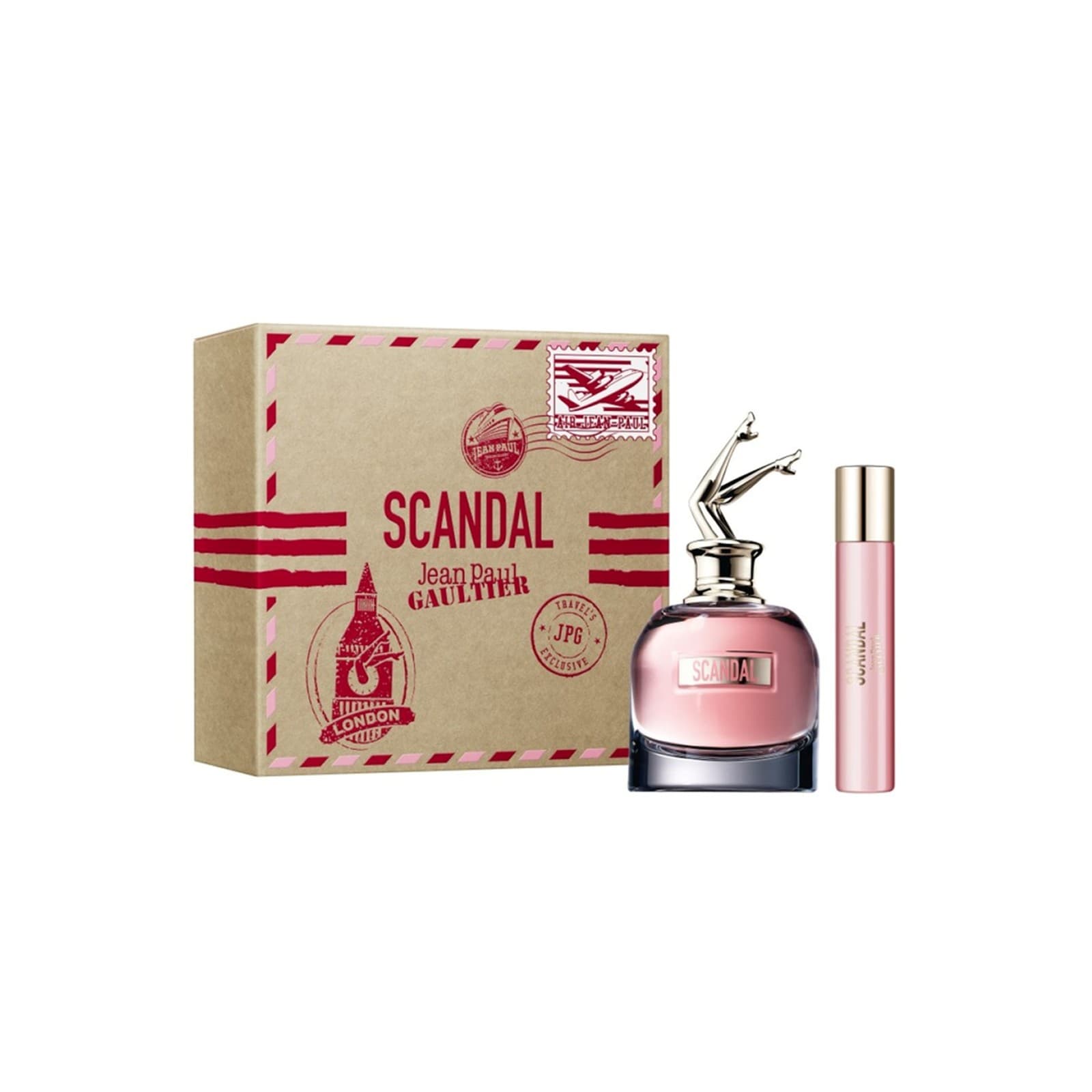 Jean Paul Gaultier (Estuche) Scandal Travel Exclusive Set EDP 80 ML + 20 ML (M)