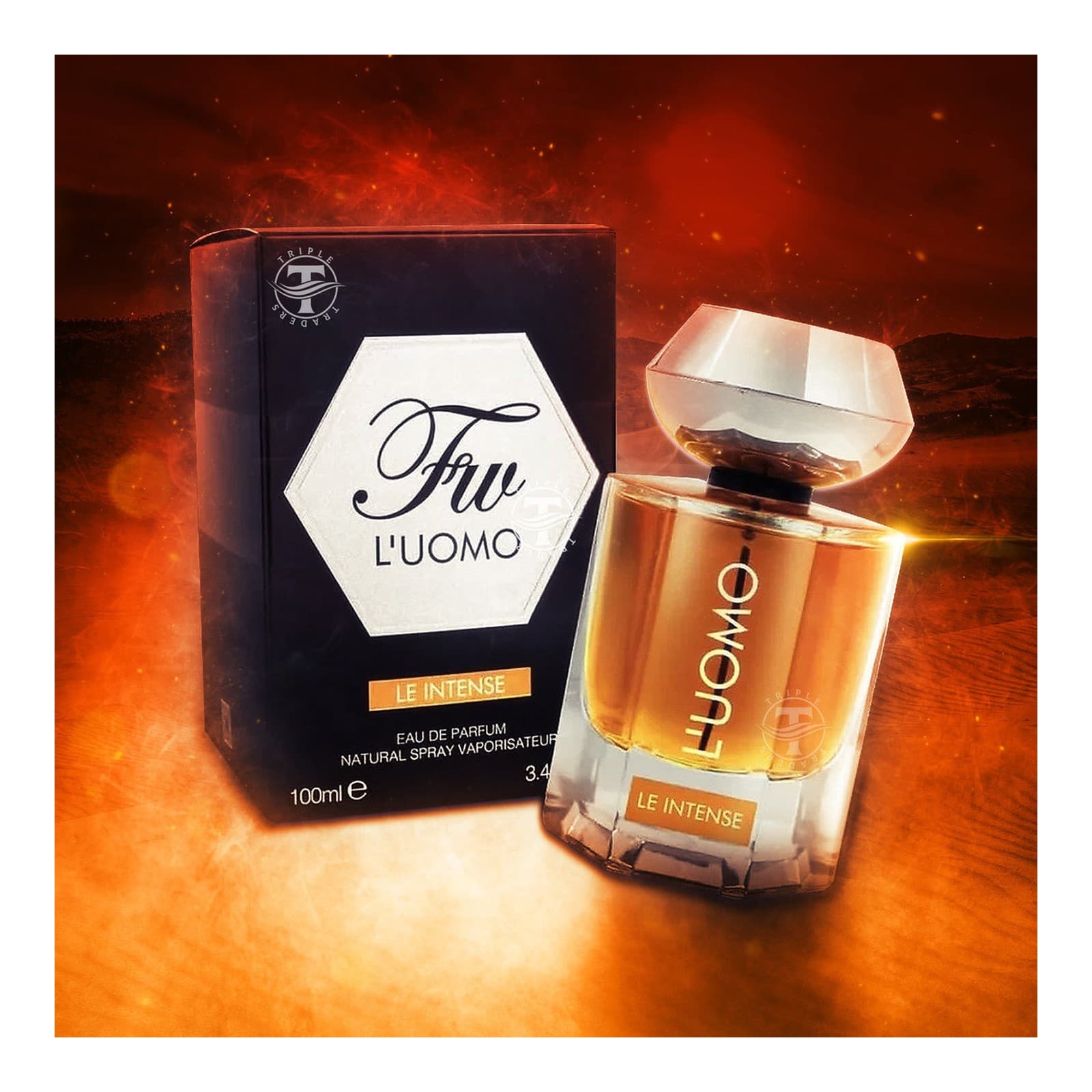 Perfume L'uomo Le Intense Fragrance World EDP 100 ML (H)