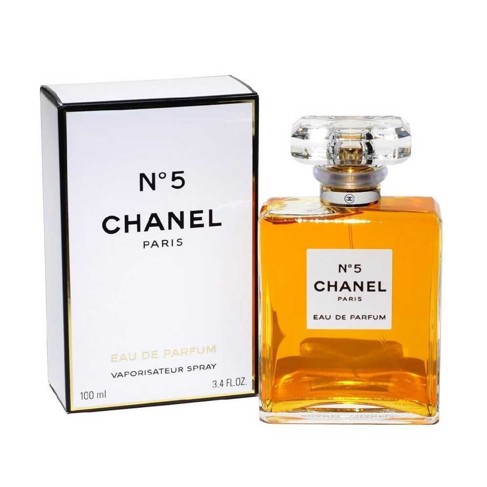 Chanel Nº 5 para mujer, eau de parfum en spray, 100 ml.