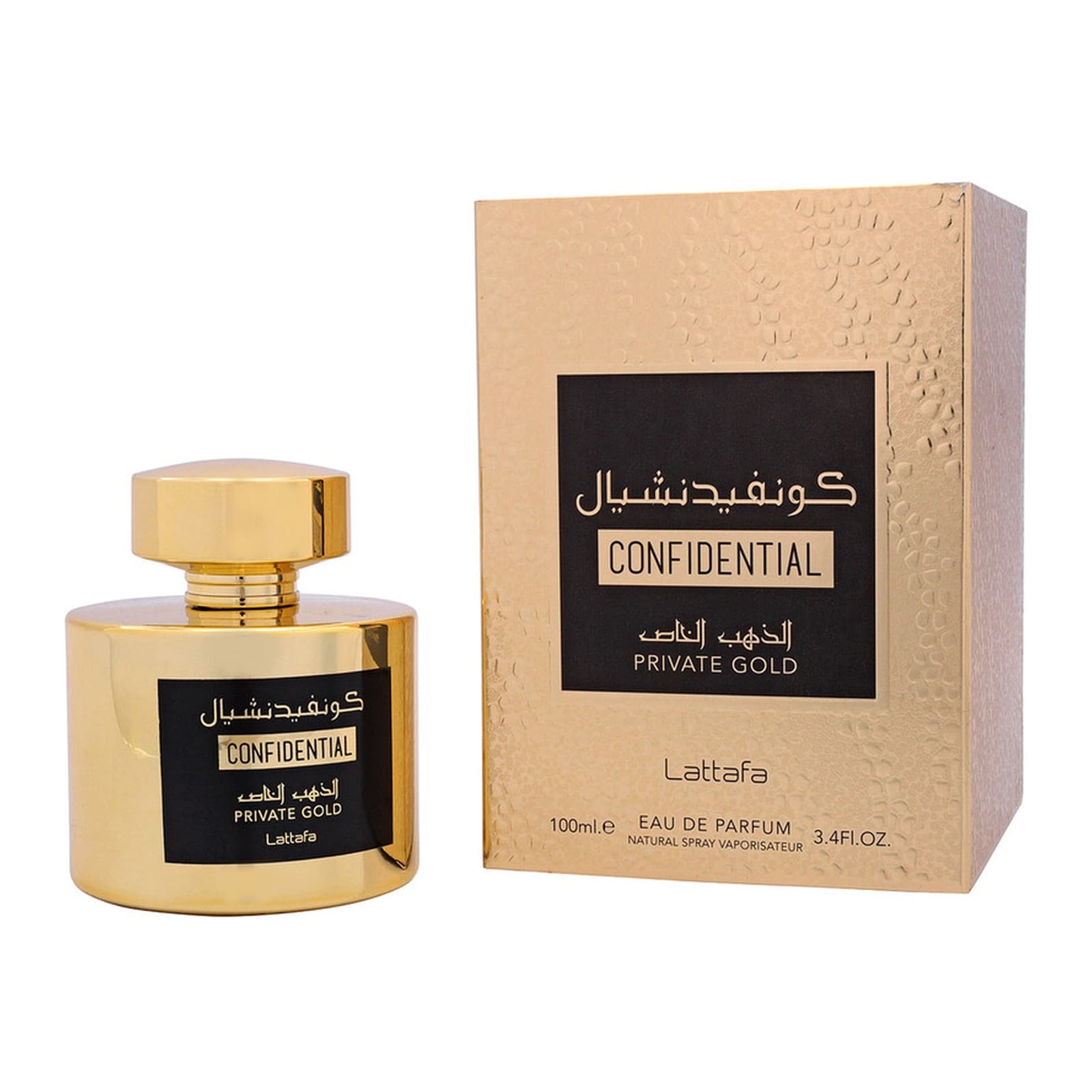 Confidential Private Gold Lattafa EDP 100 ML (U)