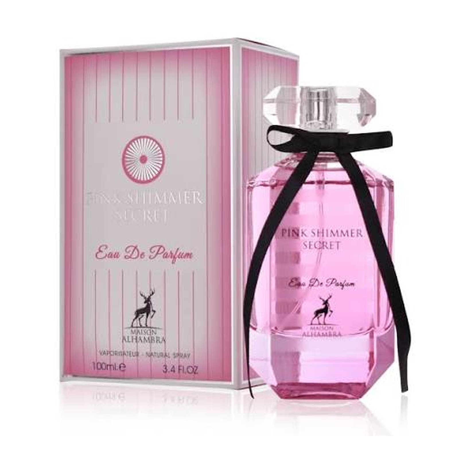 Pink Shimmer Secret Maison Alhambra EDP 100 ML (M)