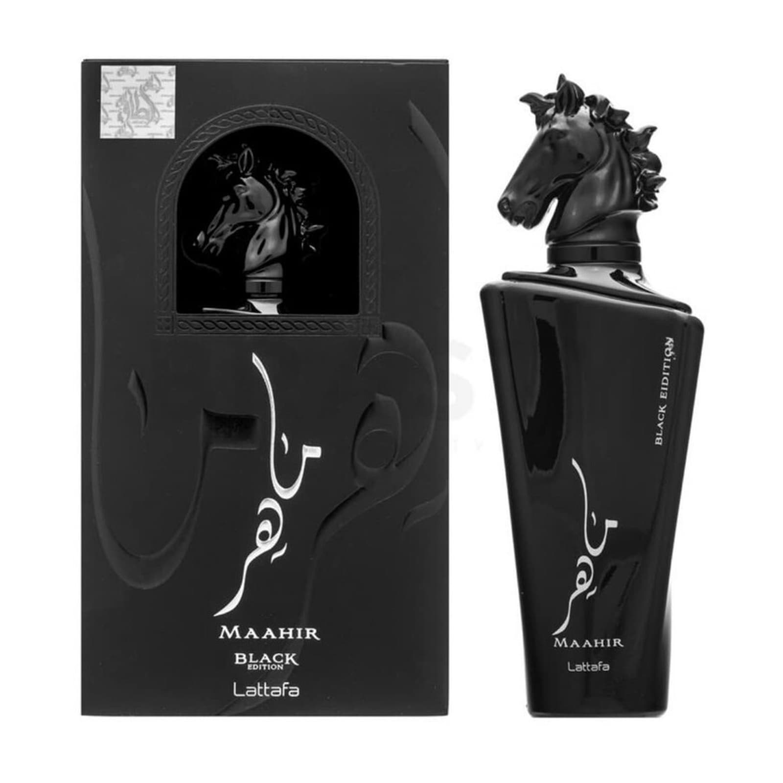 Maahir Black Edition Perfume Lattafa 100 ML (U)