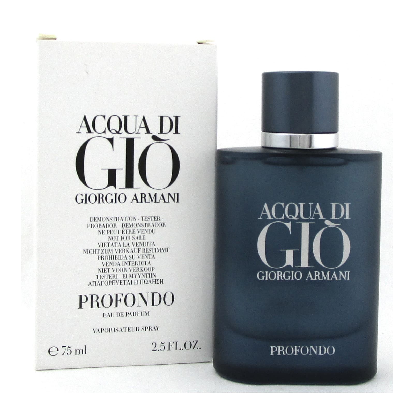Acqua Di Gio Profondo Giorgio Armani (Tester) EDP 100 ML (H)