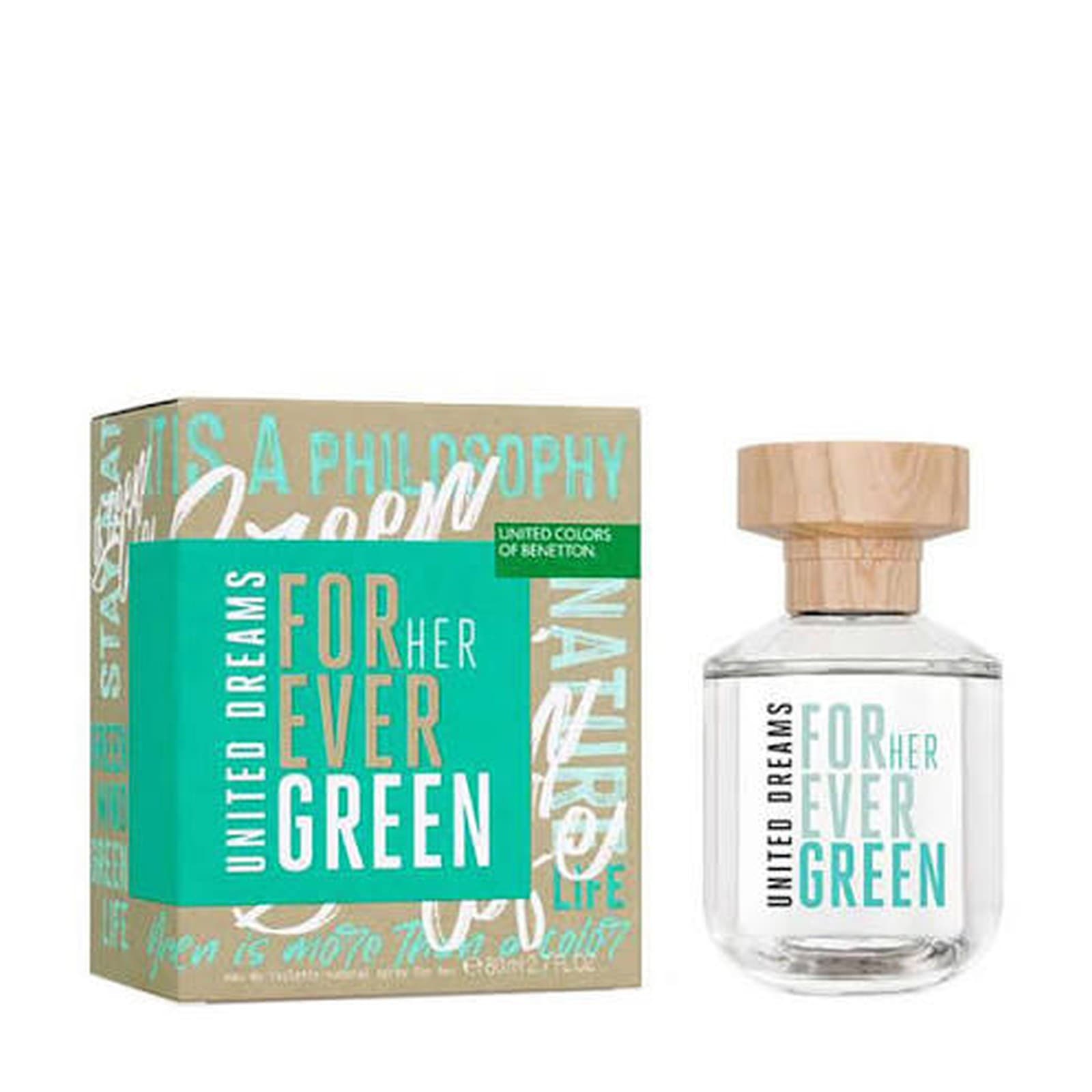 Forever Green Benetton EDT 80 ML (M)