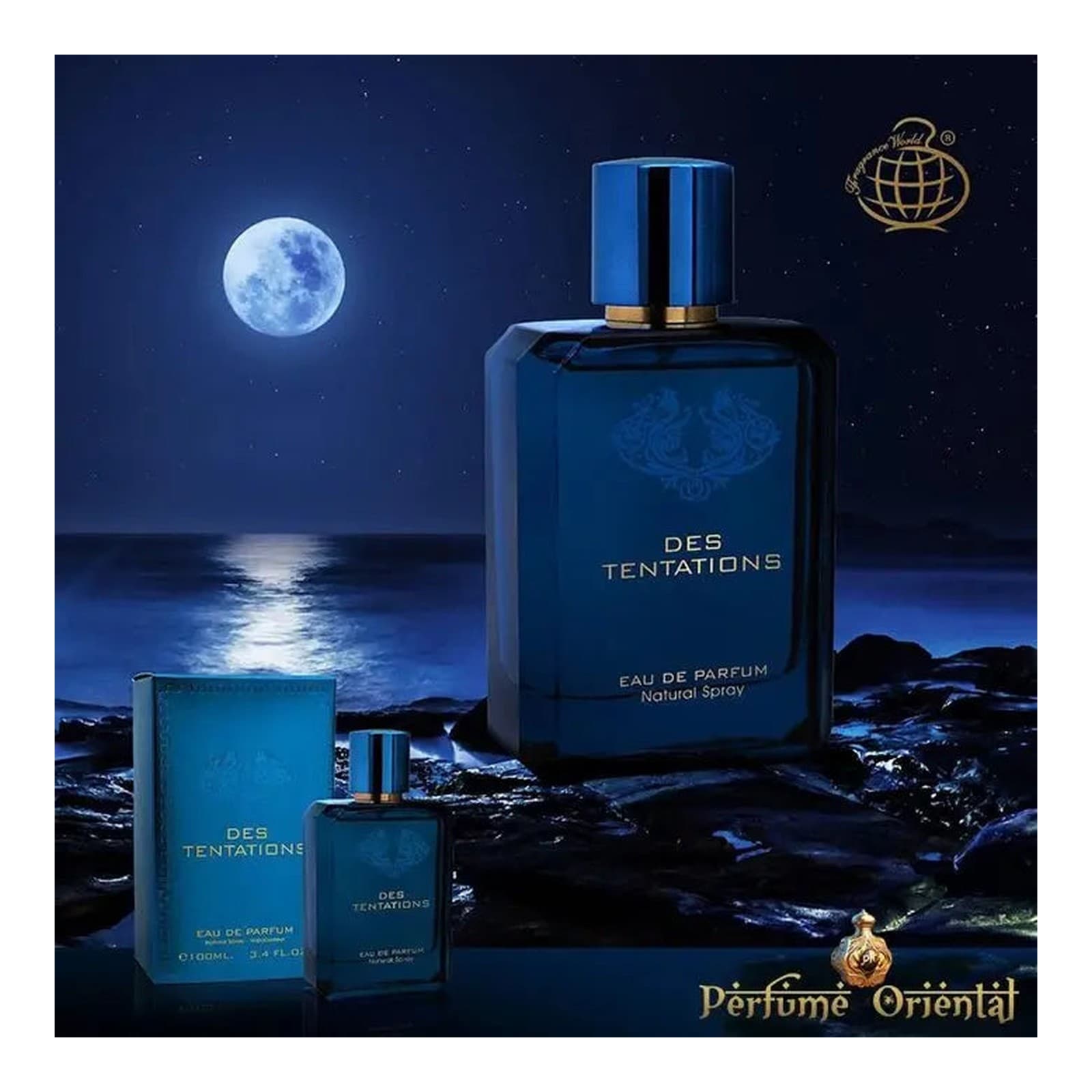 Perfume Des Tentations Fragrance World EDP 100 ML