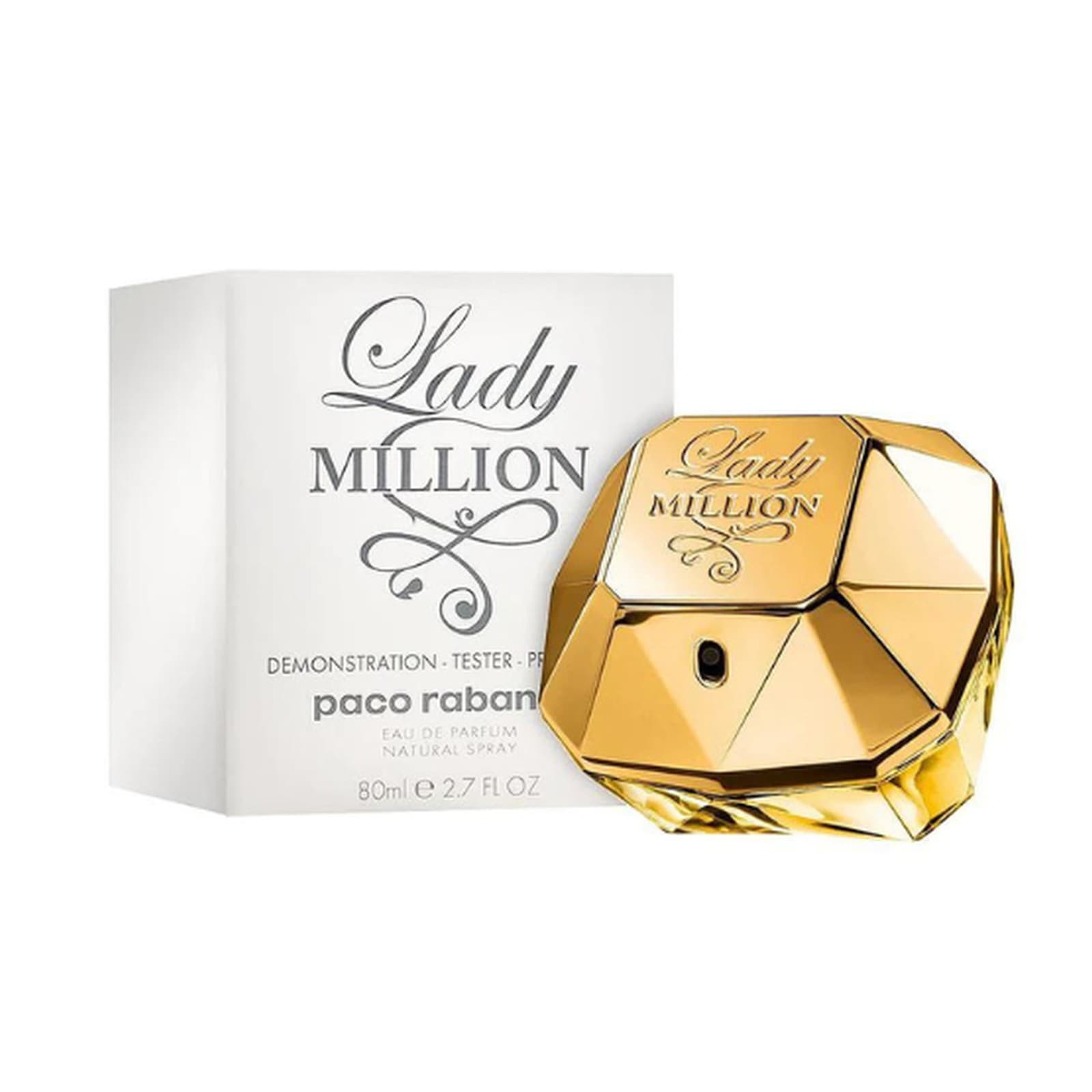 tester lady million edp spray 80ml