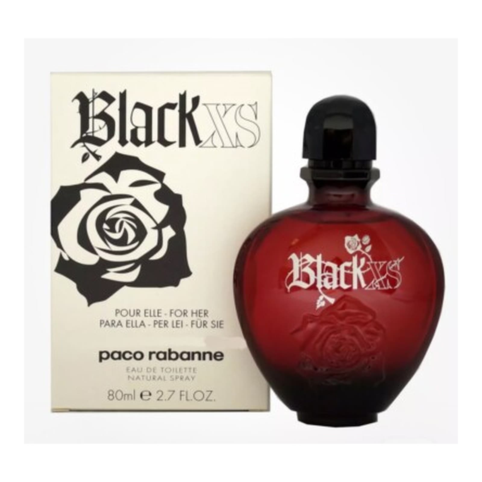 Black Xs Paco Rabanne (Tester) EDT 80 ML (M)