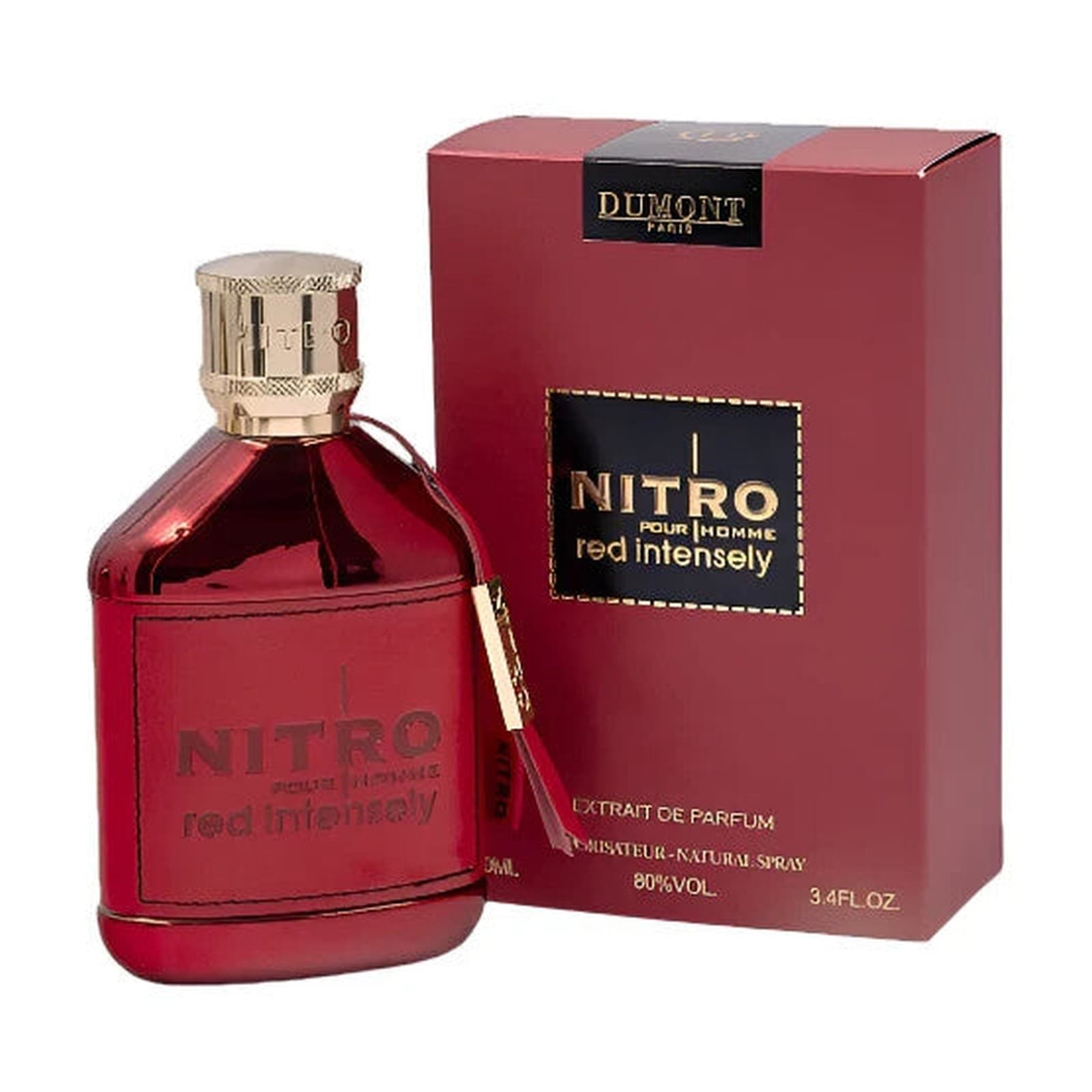 Perfume Dumont Nitro Red Intensely Edp 100Ml Hombre