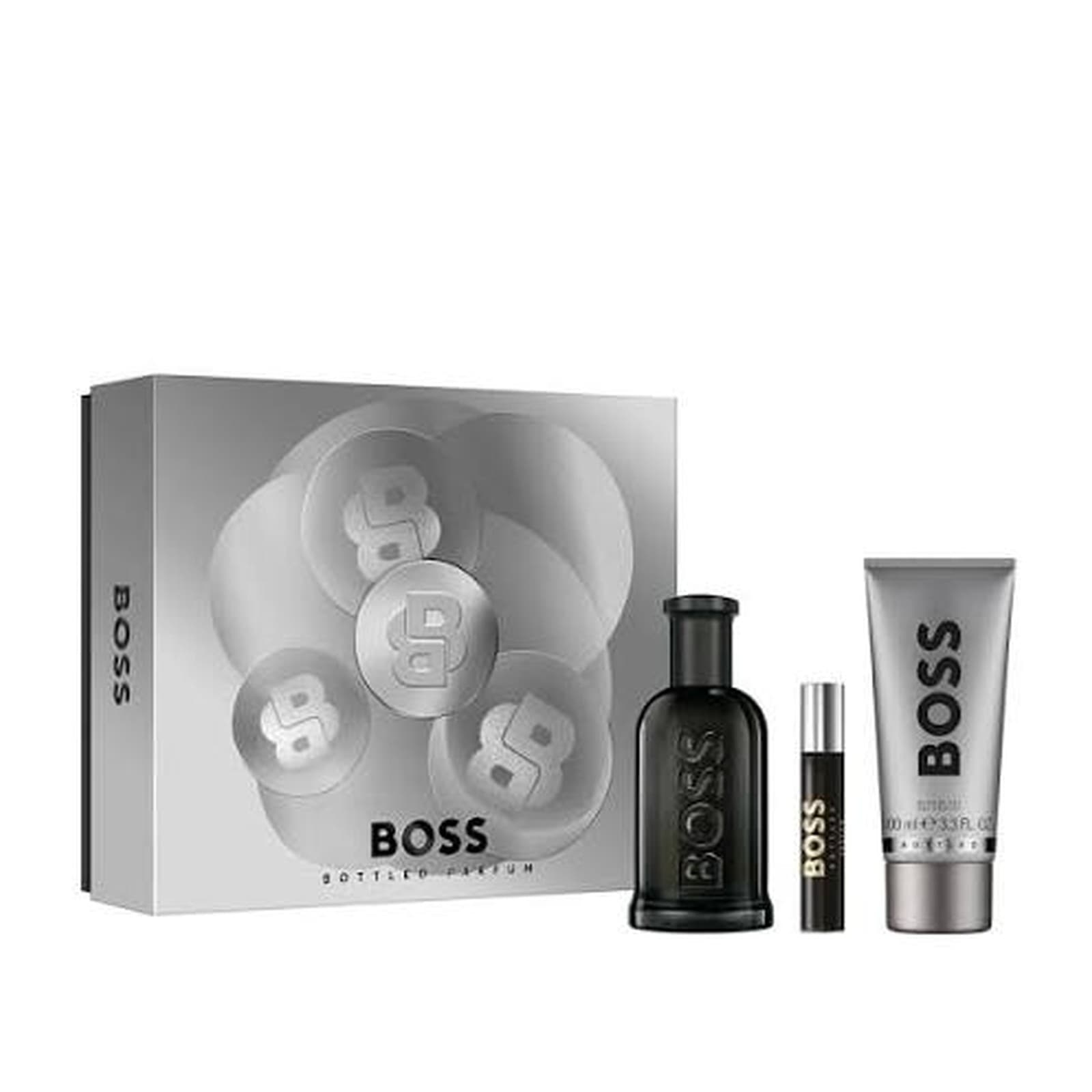BOSS BOTTLED PARFUM 100 Ml + 10 Ml + SHOWER GEL
