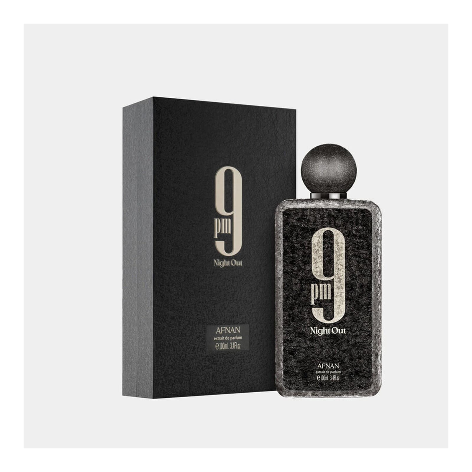 Afnan Unisex 9 PM Night Out Extrait de ParfuM