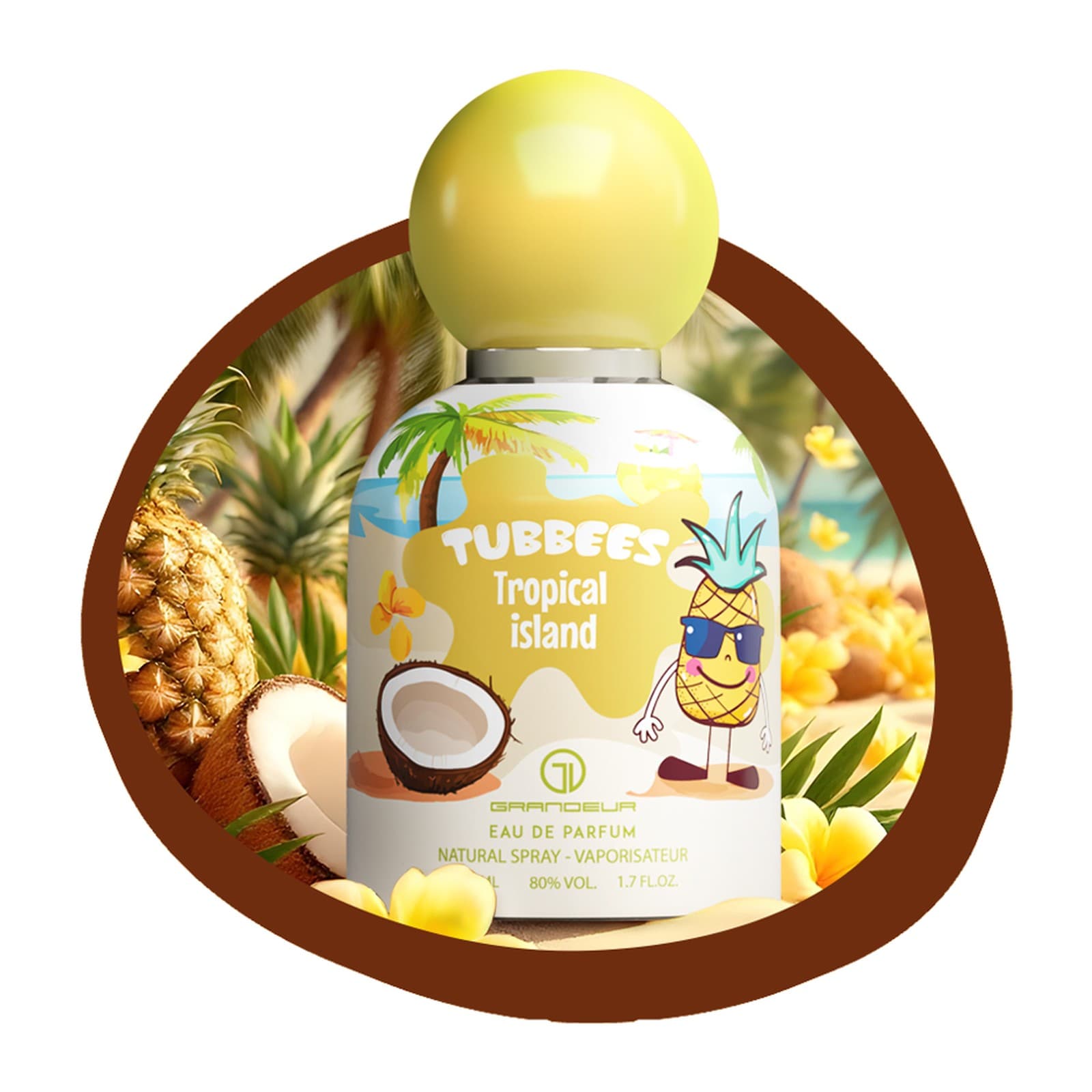 tropical island tubbees de 50ml edp