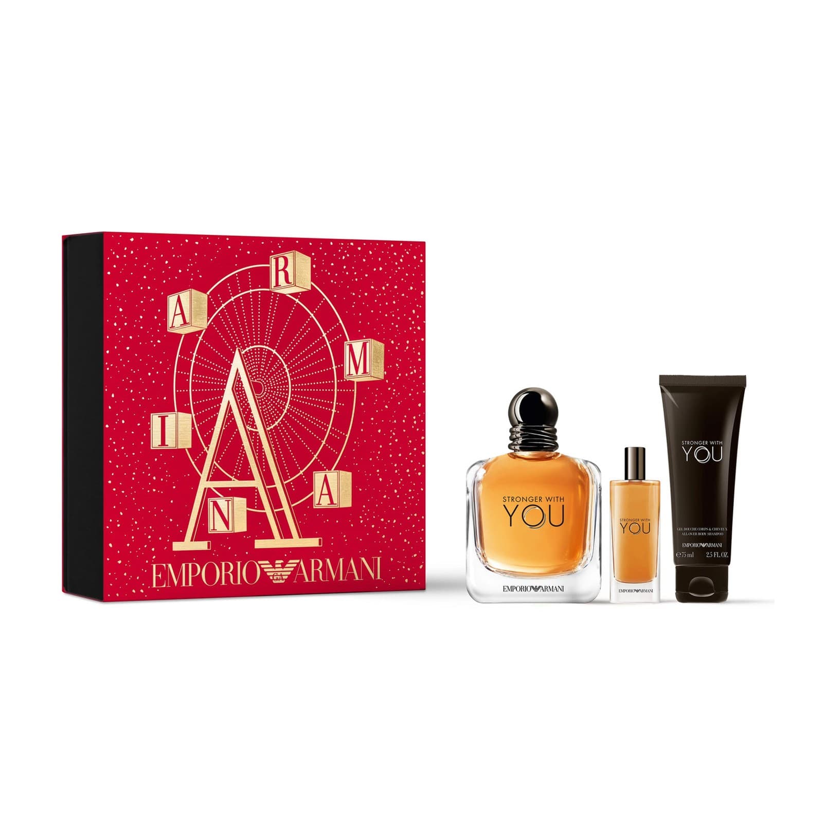 (Estuche) Stronger With You EDT 100ML + 15ML + 75ML Body Shampoo (H)