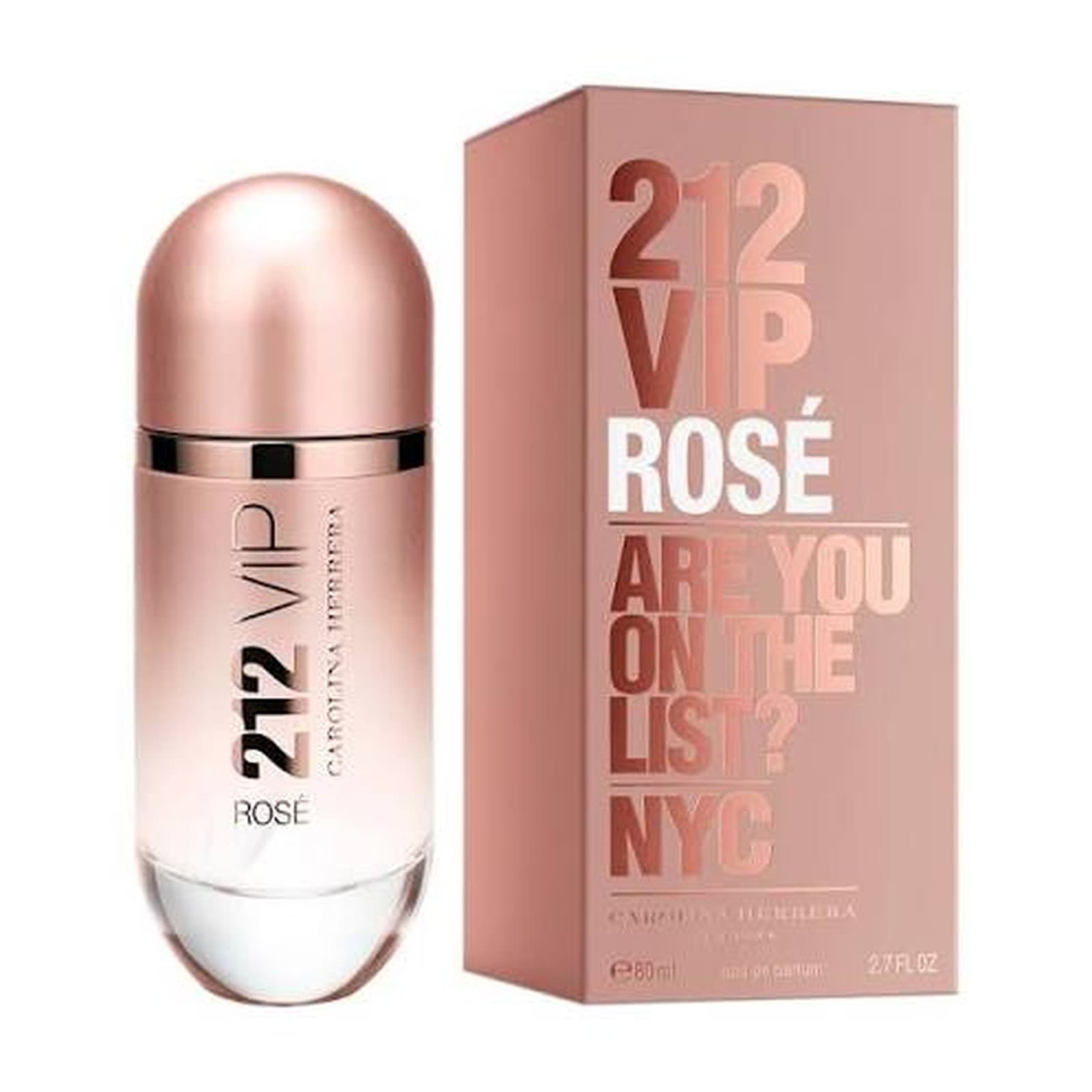 212 Vip Rosé Carolina Herrera EDP 80 ML (M)