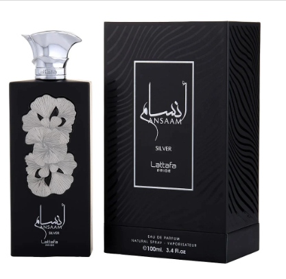 Lattafa Pride Ansaam Silver EDP 100 ML Unisex