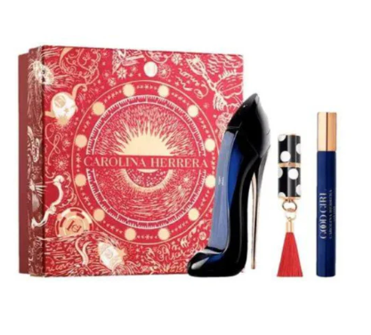 Carolina Herrera Set Good Girl Edp 80 Ml + Labial+ 10ml U